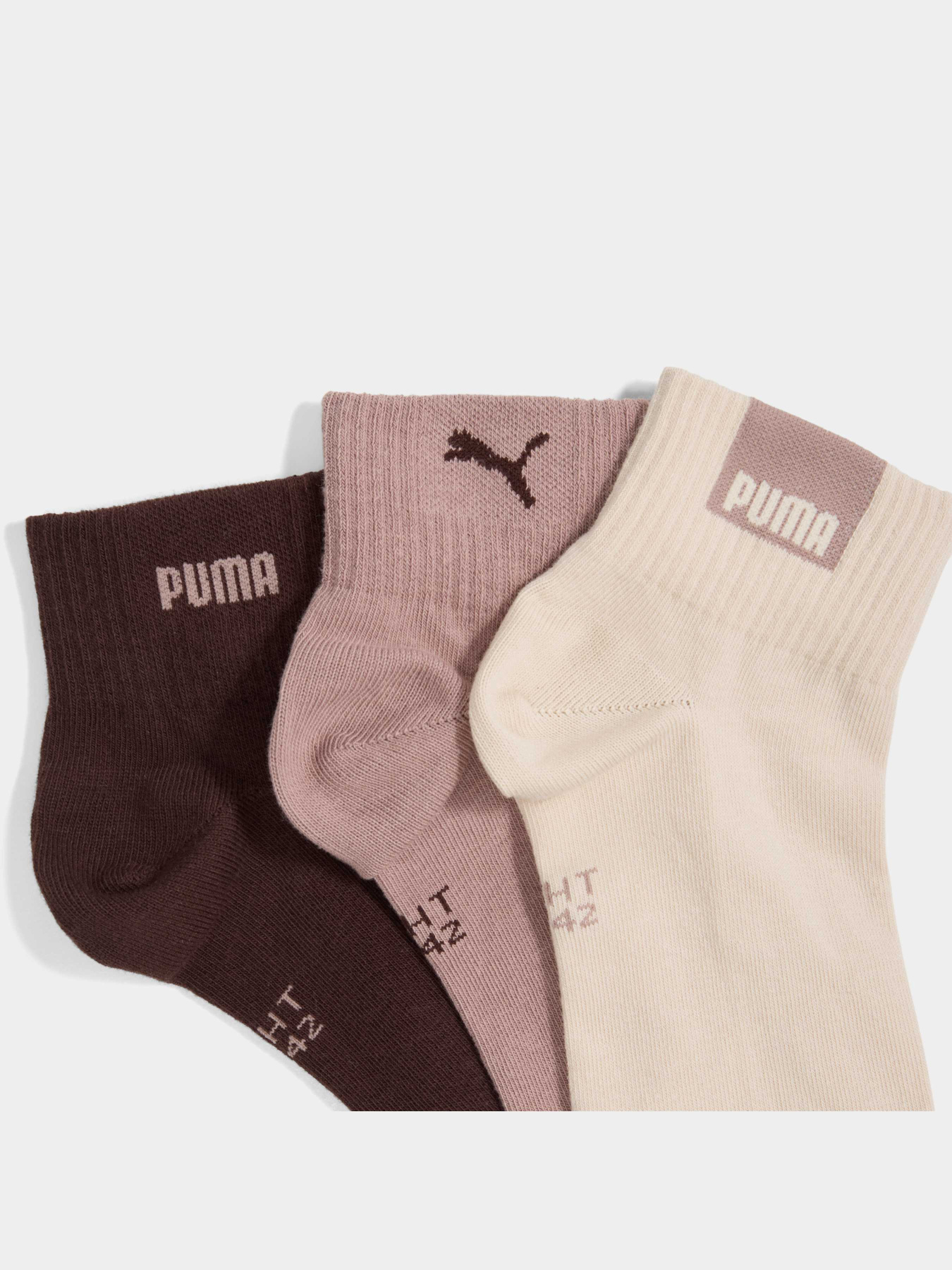 Шкарпетки та гольфи PUMA Unisex Logo Quarter 3p модель 947562 Шкарпетки та гольфи PUMA Unisex Logo Quarter 3p модель 947562 Фото