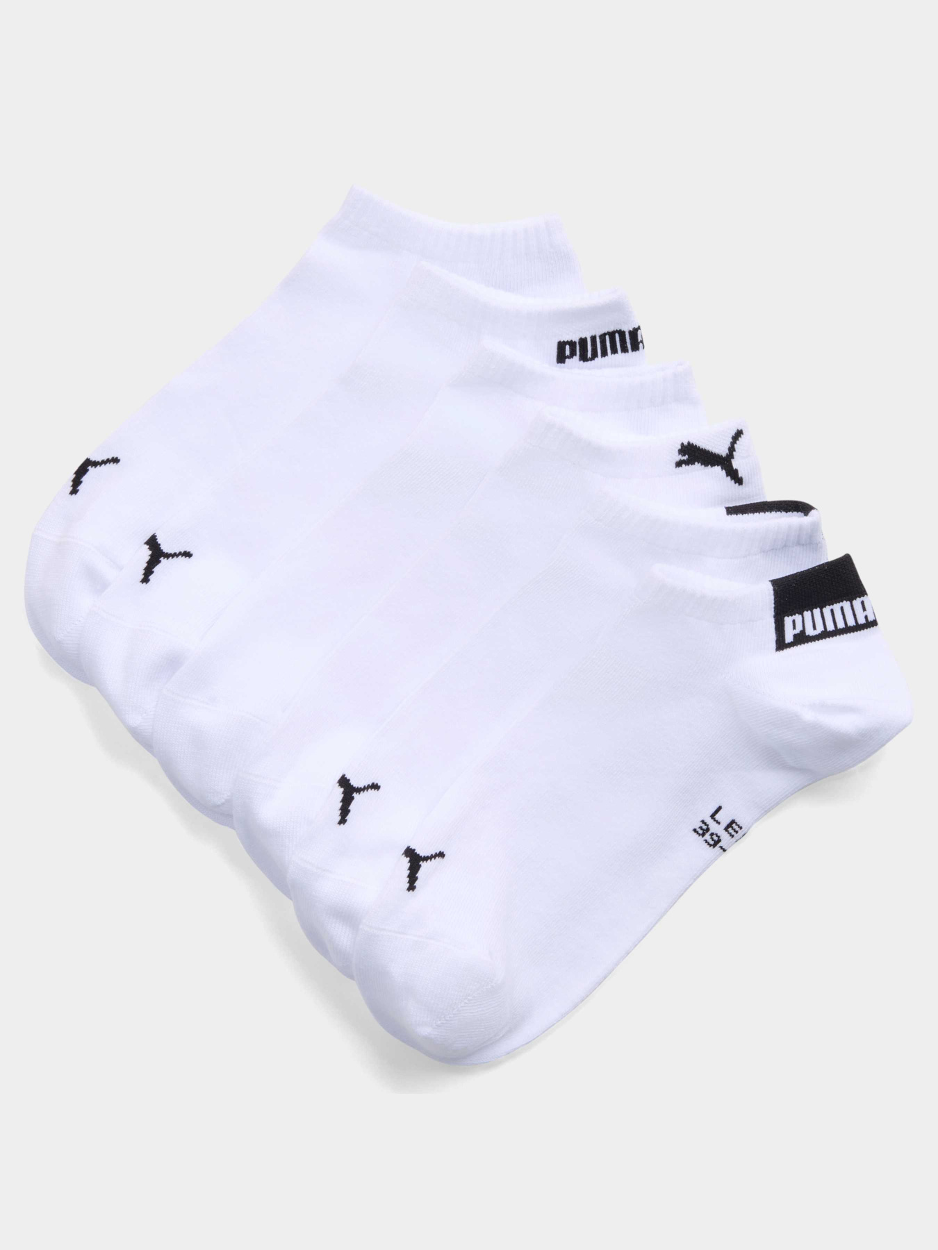Носки и гольфы PUMA Unisex Logo Sneaker 3p модель 947567 Фото