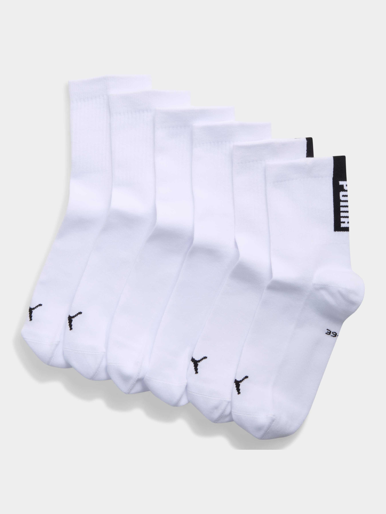 Шкарпетки та гольфи PUMA Unisex Logo Short Crew модель 947561 Шкарпетки та гольфи PUMA Unisex Logo Short Crew модель 947561 Фото