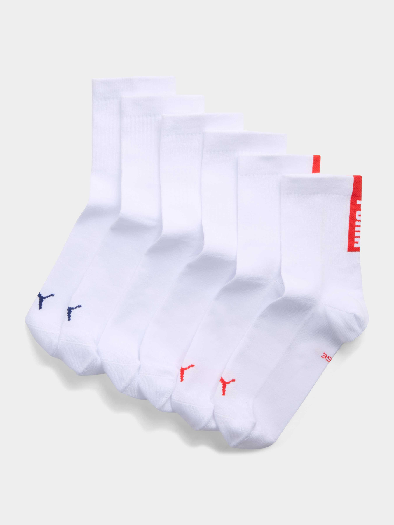 Носки и гольфы PUMA Unisex Logo Short Crew модель 947561 Носки и гольфы PUMA Unisex Logo Short Crew модель 947561 Фото