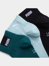 Шкарпетки та гольфи PUMA Unisex Logo Quarter 3p модель 947562 Фото