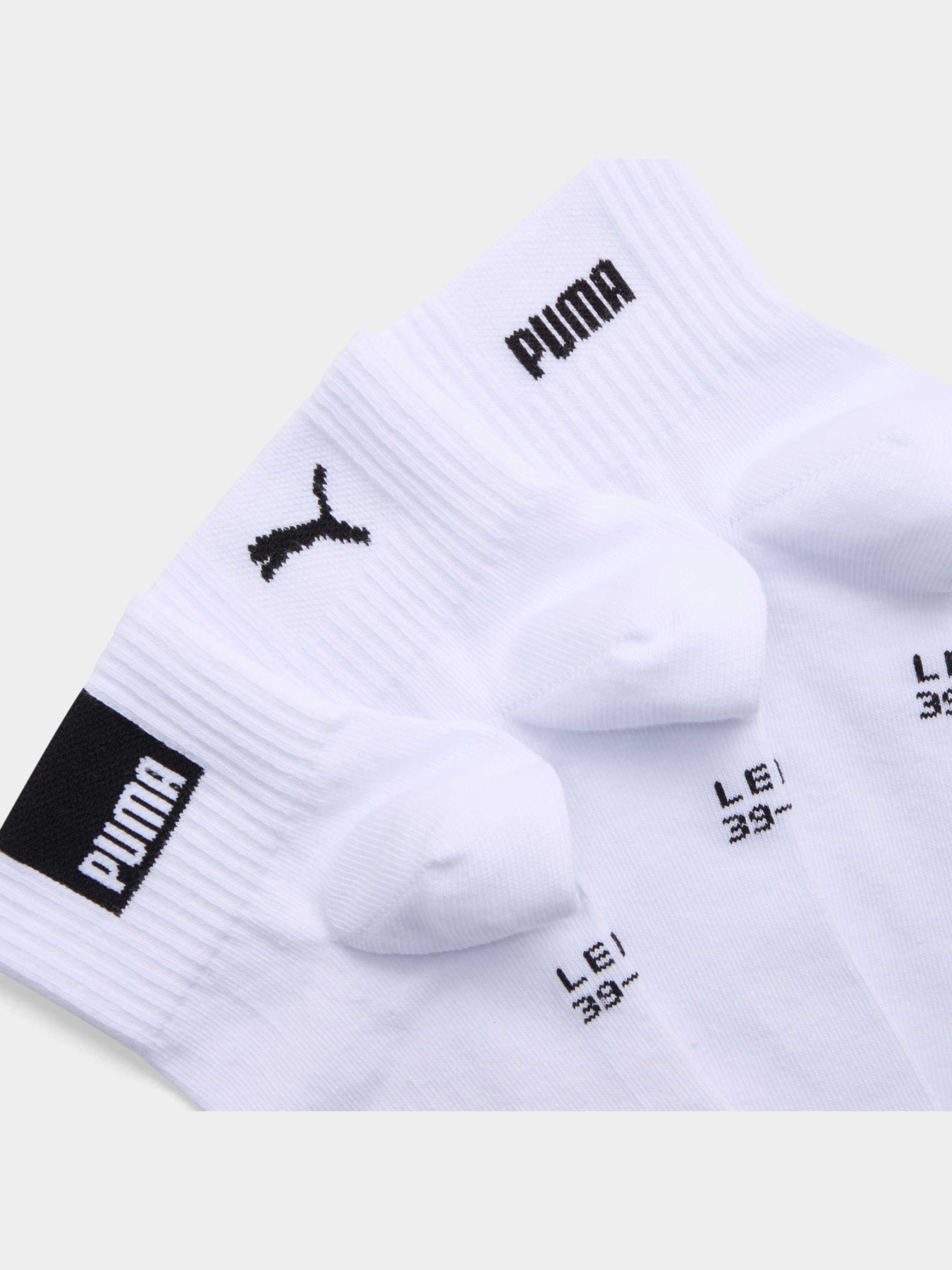 Шкарпетки та гольфи PUMA Unisex Logo Quarter 3p модель 947562 Шкарпетки та гольфи PUMA Unisex Logo Quarter 3p модель 947562 Фото