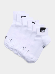 Шкарпетки та гольфи PUMA Unisex Logo Quarter 3p модель 947562 Фото