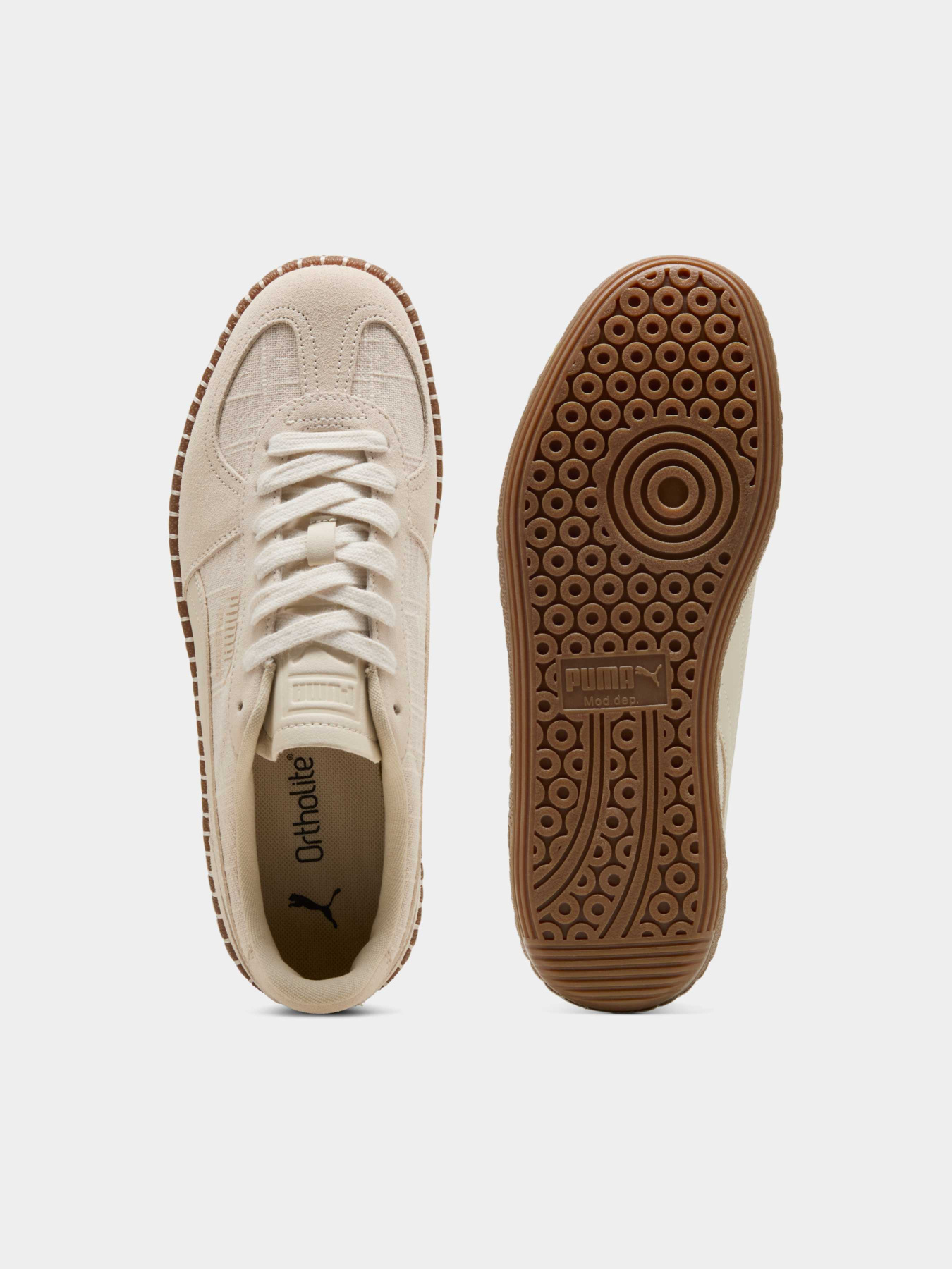 Кеды PUMA Palermo Straw модель 405564 Кеды PUMA Palermo Straw модель 405564 Фото