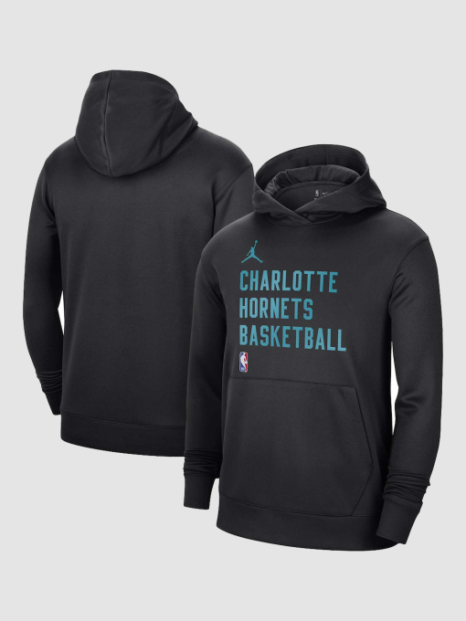 Худи и свитшоты Jordan Brand Black Charlotte Hornets модель FB3690-010 Фото