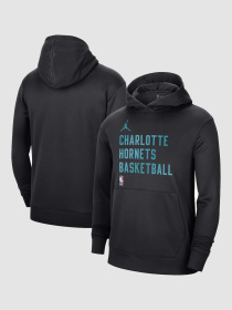 Худи и свитшоты Jordan Brand Black Charlotte Hornets модель FB3690-010 Фото