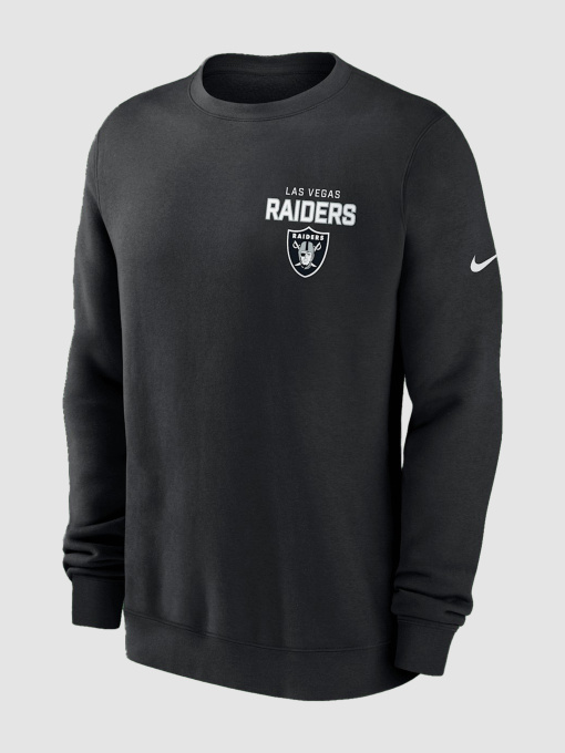 Худи и свитшоты NIKE Las Vegas Raiders Club модель NKPV00A8D-KU0 Фото