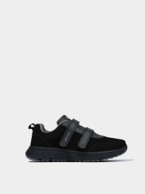 Кросівки Diawin модель ComfortLeather-Black-Wide Фото