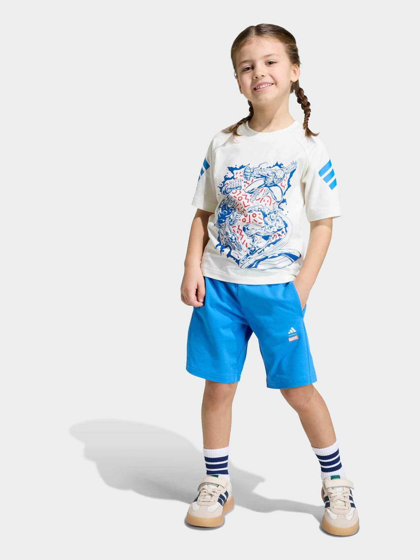 Костюмы Adidas Marvel модель JZ3573 Костюмы Adidas Marvel модель JZ3573 Фото