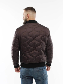 Куртки и дубленки UVENTUM модель 136-DVL-brown Фото
