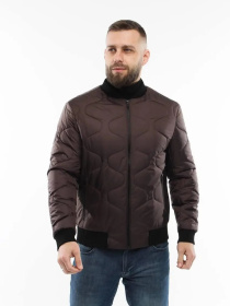 Куртки и дубленки UVENTUM модель 136-DVL-brown Фото
