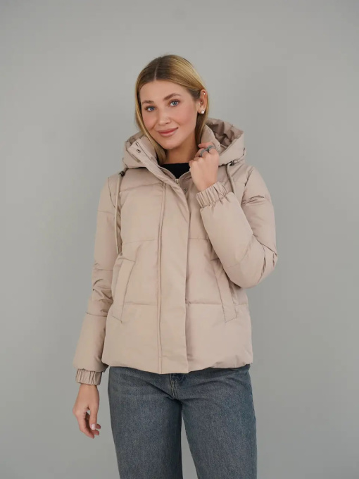 Куртки и дубленки UVENTUM модель Teffi-KL-beige Фото