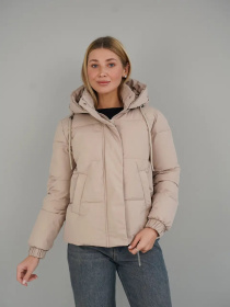 Куртки та дублянки UVENTUM модель Teffi-KL-beige Фото