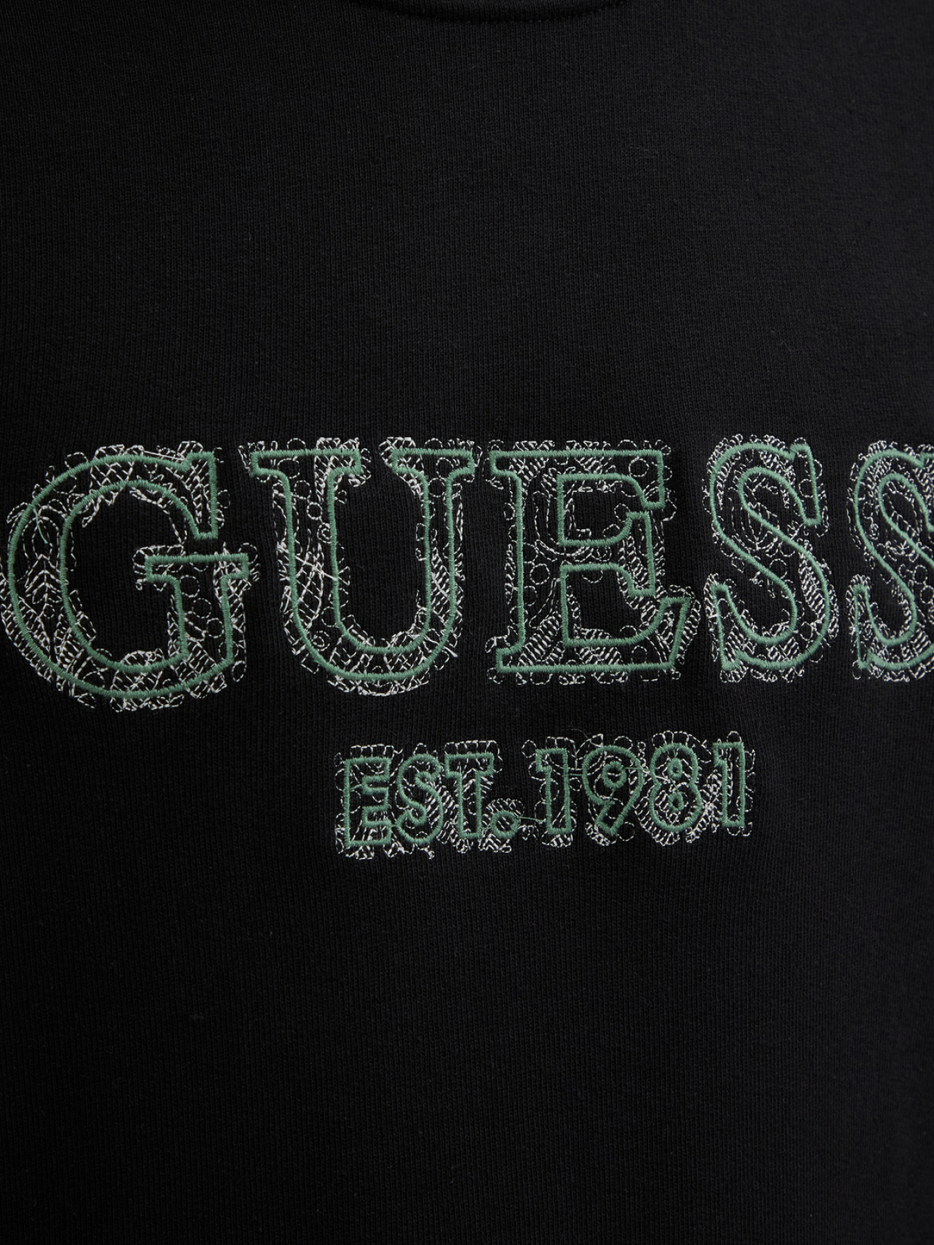 Худи и свитшоты GUESS модель M5RQ15.KCN01;JBLK Худи и свитшоты GUESS модель M5RQ15.KCN01;JBLK Фото