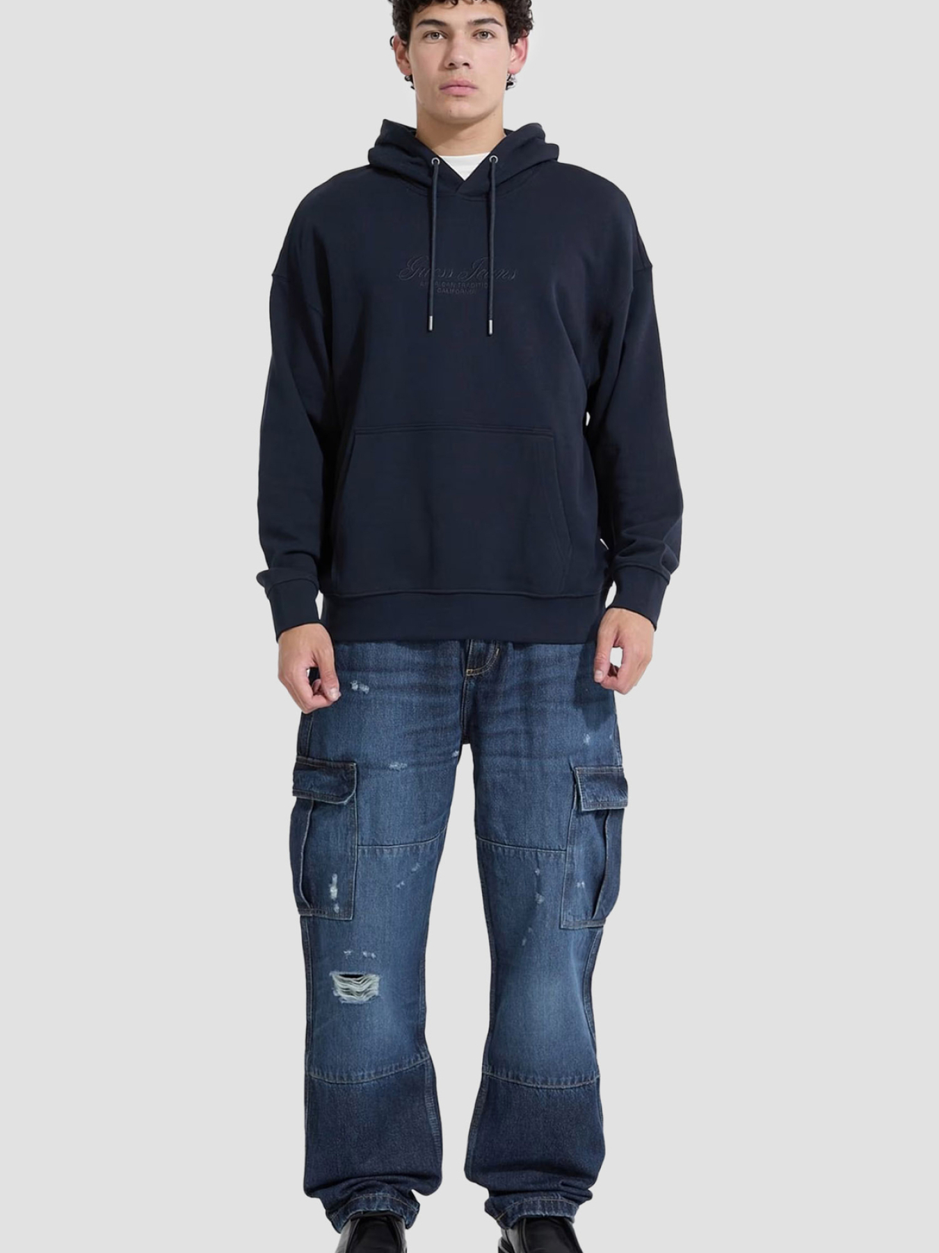 Худі та світшоти Guess Jeans модель M5YQ16.KCPR1;A71W Фото