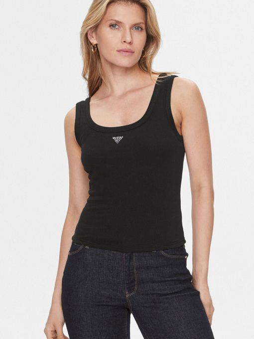 Футболки и поло GUESS модель W3YP68.KA0H1;JBLK Фото