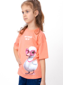Футболки и поло Носи своє модель 6414-001-33-5-5-temno-persikovij-quack Фото