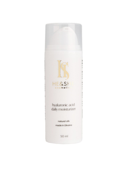Гиалуроновый крем для лица Крем для обличчя He&She Cosmetics модель 01-0001 Фото