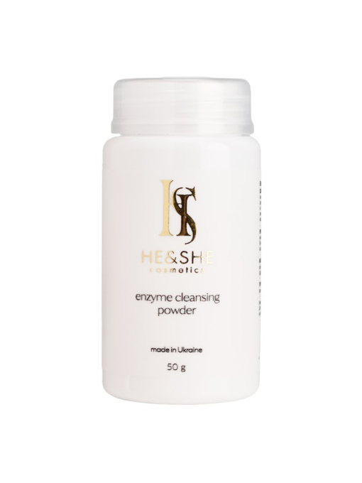 Энзимная пудра-пилинг для лица Ензимна пудра He&She Cosmetics модель 01-0003 Фото