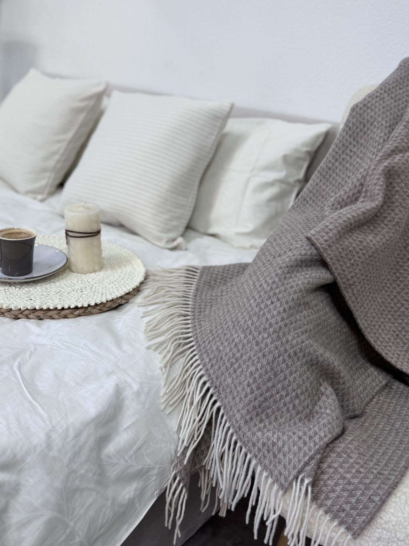 Плед вовняний з кашеміром Toscana Ecotton модель 24616-2 Плед вовняний з кашеміром Toscana Ecotton модель 24616-2 Фото