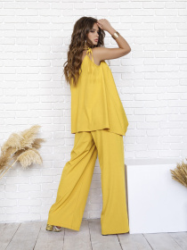 Костюми ISSA Plus модель 12067_mustard Фото