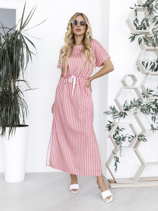 Сукні ISSA Plus модель 12036_pink Фото
