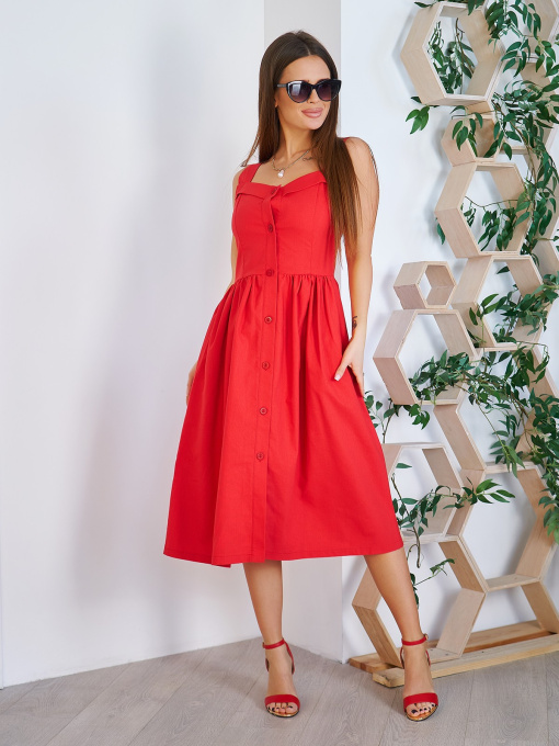 Сукні ISSA Plus модель 11782_red Фото