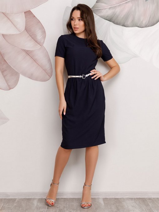 Сукні ISSA Plus модель 12491_blue Фото