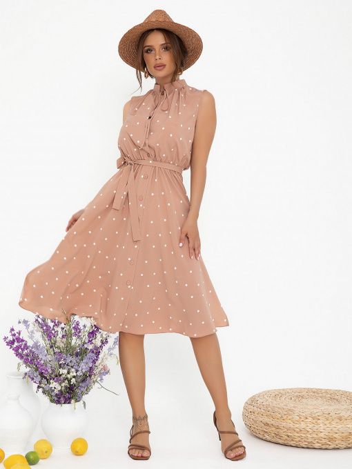 Сукні ISSA Plus модель 13018_beige Фото