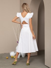 Сукні ISSA Plus модель 12803_white Фото
