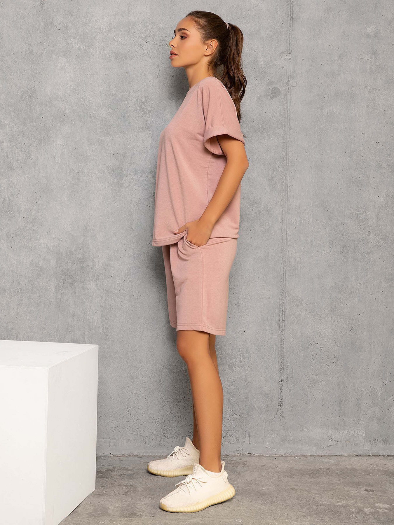 Костюми ISSA Plus модель 12740_beige Костюми ISSA Plus модель 12740_beige Фото