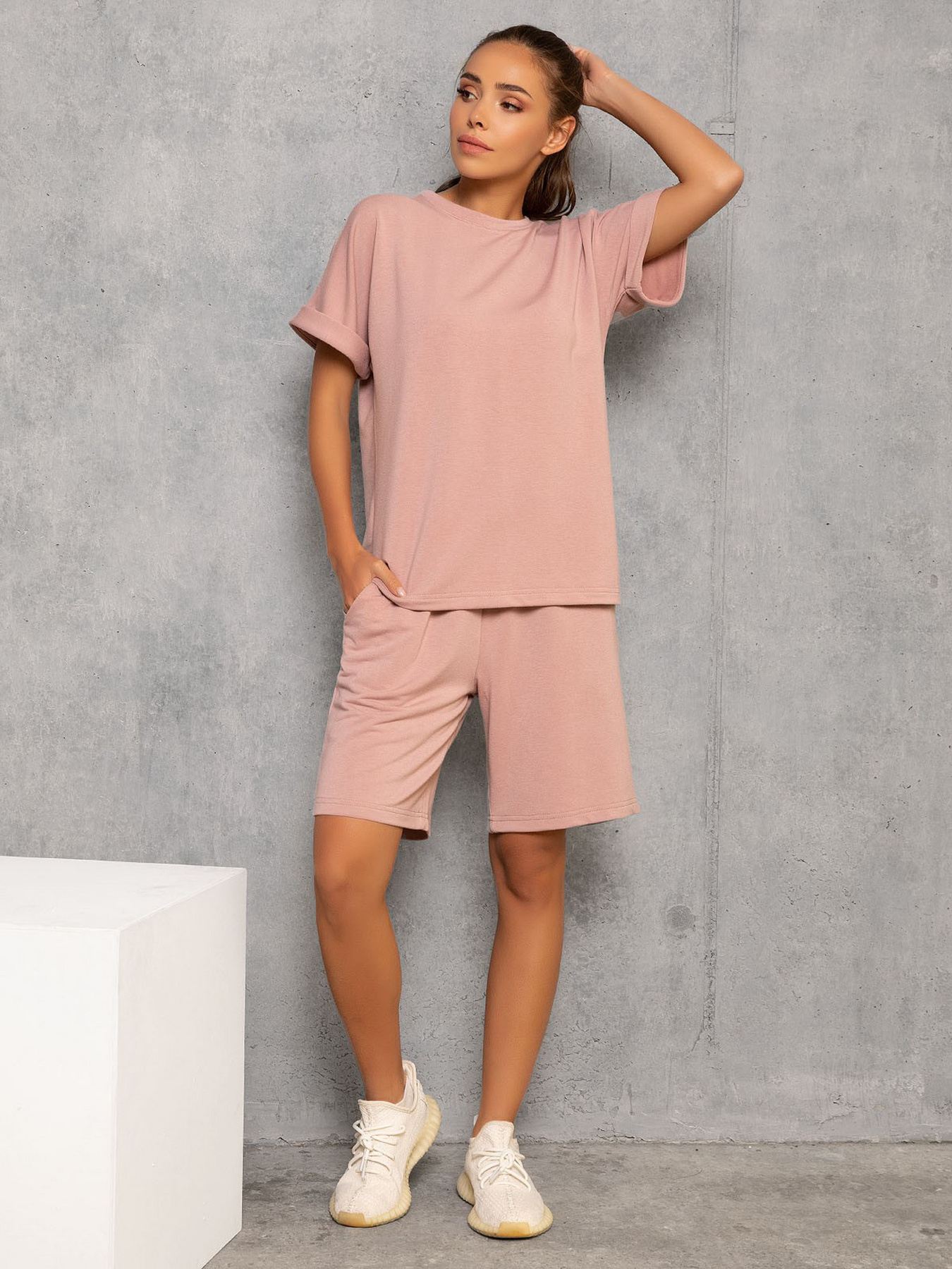 Костюми ISSA Plus модель 12740_beige Костюми ISSA Plus модель 12740_beige Фото