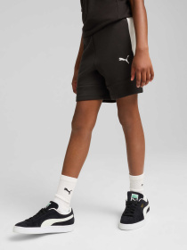 Шорты PUMA Teamevostripe Shorts Jr модель 659966 Фото
