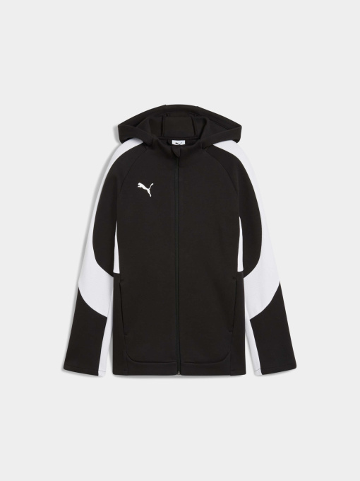 Худі та світшоти PUMA Teamevostripe Hood Jacket Jr модель 659963 Фото