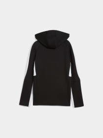 Худі та світшоти PUMA Teamevostripe Hood Jacket Jr модель 659963 Фото