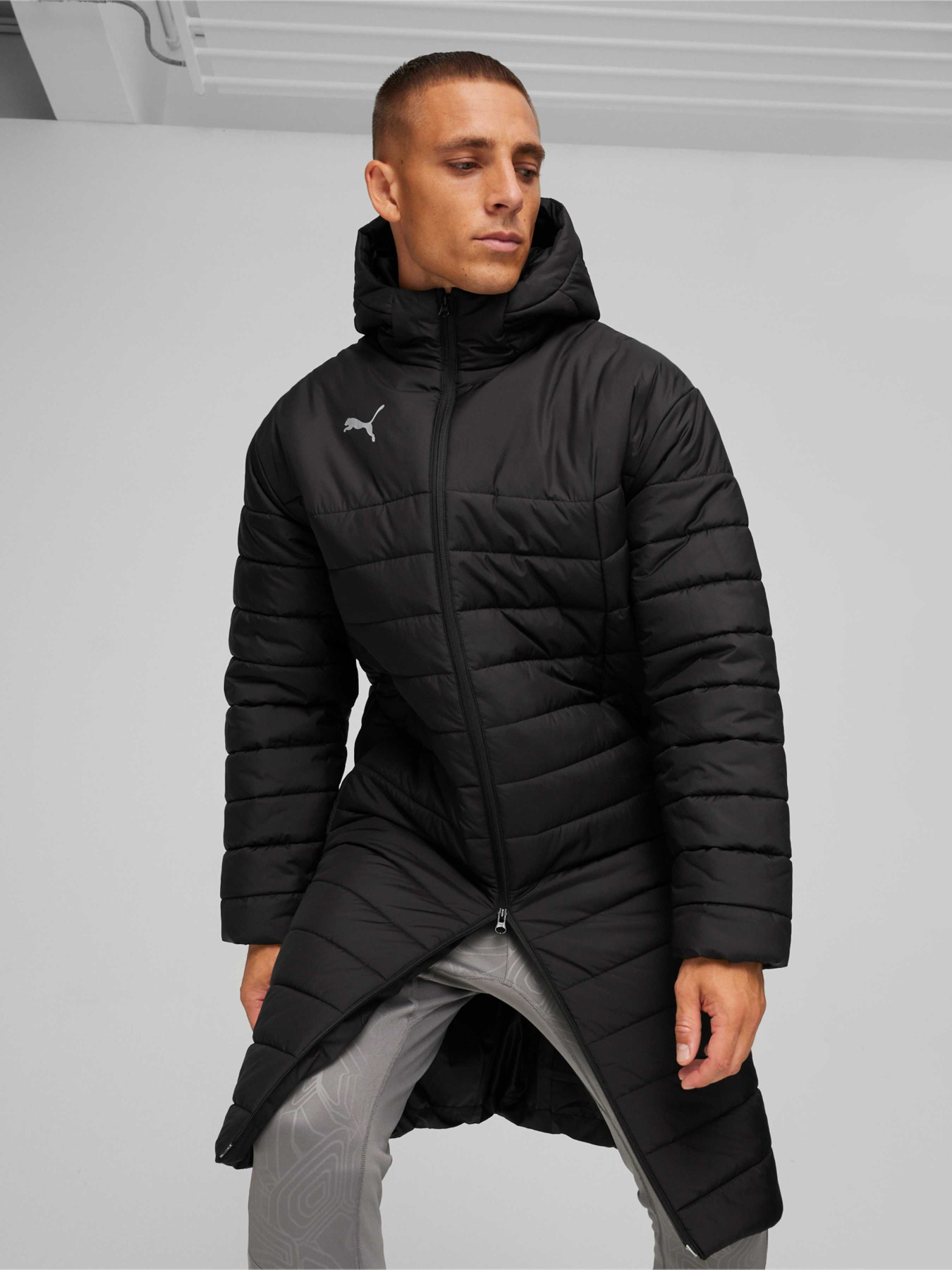 Куртки и дубленки PUMA Teamfinal Bench Jacket модель 658739 Фото