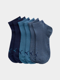 Шкарпетки та гольфи PUMA Kids Plain Quarter 3p модель 938809 Шкарпетки та гольфи PUMA Kids Plain Quarter 3p модель 938809 Фото