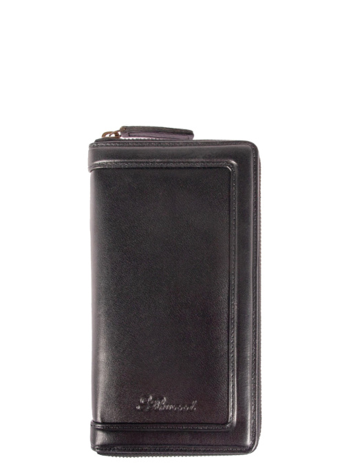Гаманці Ashwood Leather модель TW01 BLACK Фото