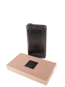 Гаманці Ashwood Leather модель TW01 BLACK Фото