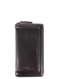 Гаманці Ashwood Leather модель TW01 BLACK Фото