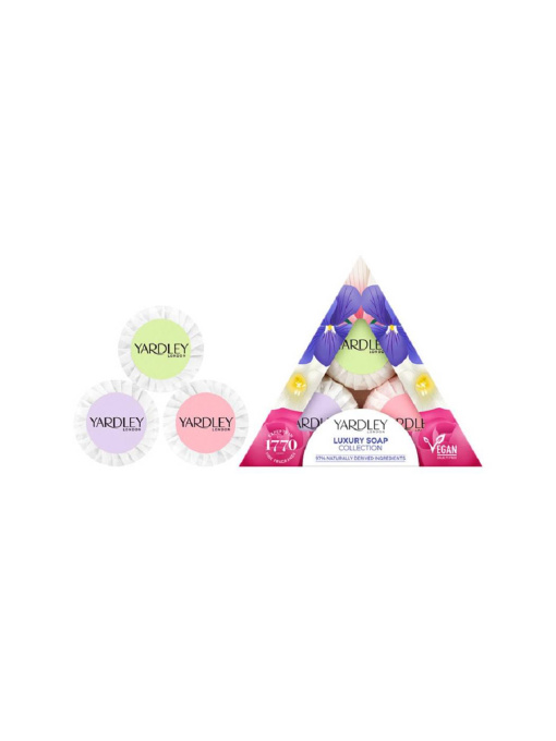 Набір мила Luxury Soap Collection Yardley London модель 5056179303591 Фото