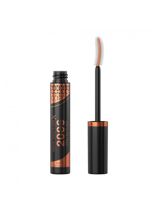 Объемная Подкручивающая Тушь Для Ресниц 2000 Calorie Pro Stylist №01 Black MAX FACTOR модель 8000020325390 Фото