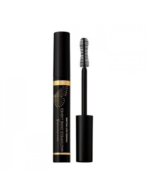 Тушь Для Ресниц Masterpiece Divine Lashes Fanned-Out Volume №001 Rich Black MAX FACTOR модель 8000020766137 Фото