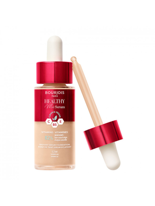 Тональна Сироватка Healthy Mix Serum №52W Vanilla BOURJOIS модель 8000018800442 Фото
