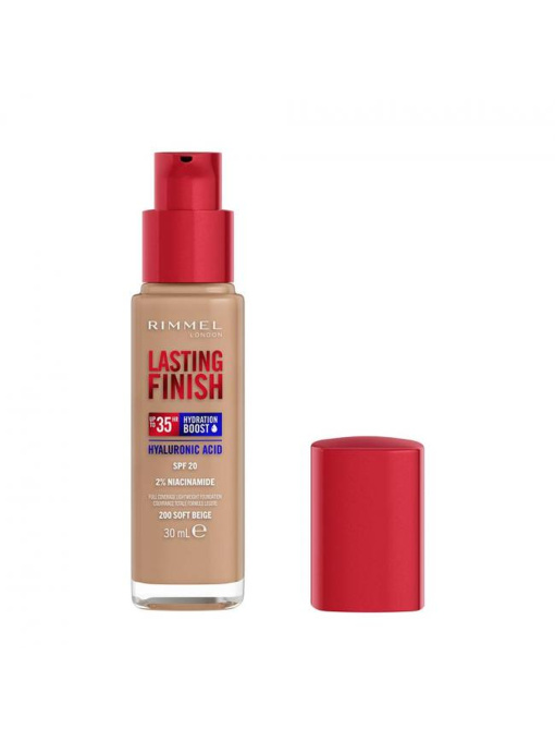 Тональна Основа Lasting Finish 35H №200 Soft Beige RIMMEL модель 8000020447008 Фото