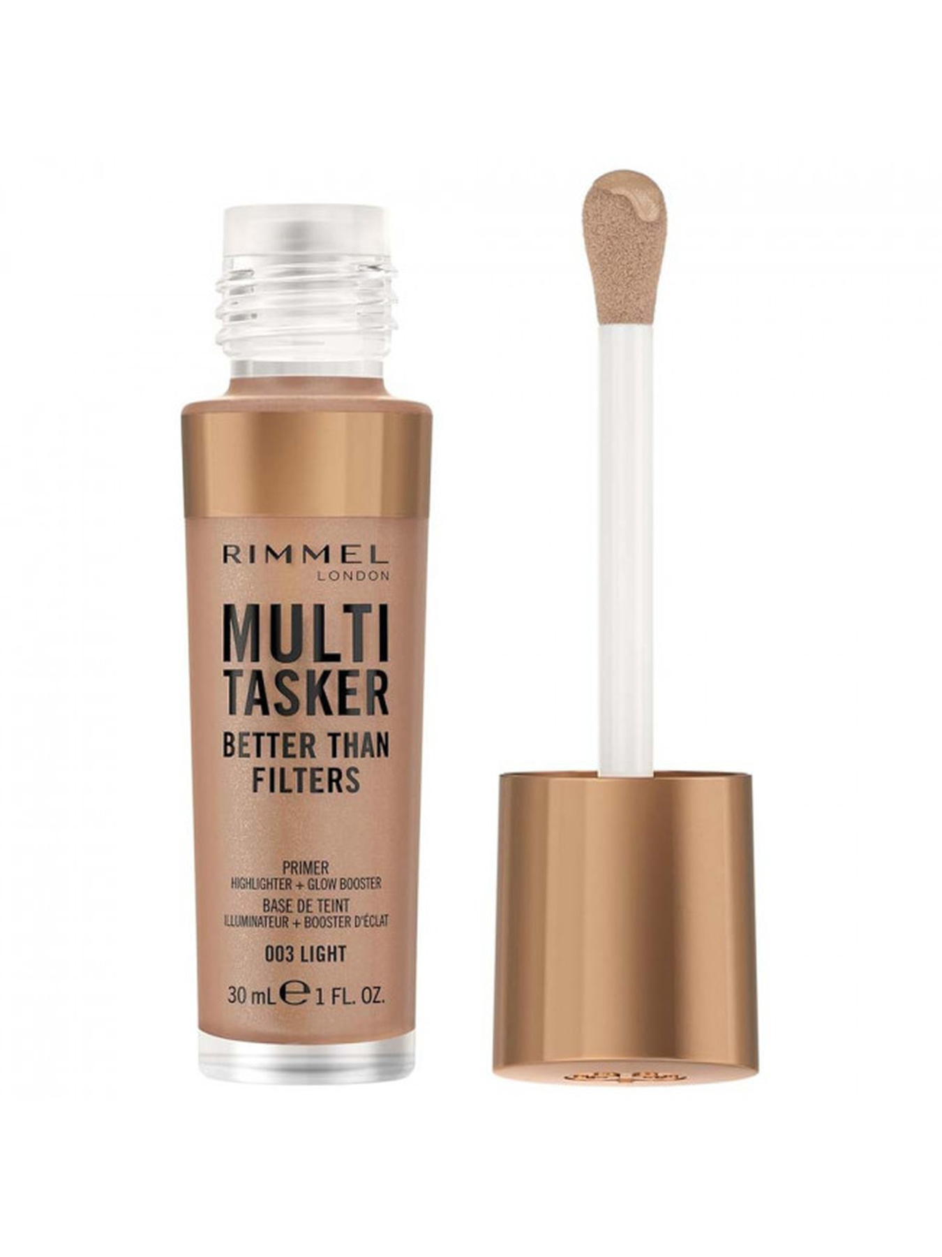 Праймер, Бустер Сияния Кожи И Хайлайтер 3в1 Multi Tasker №003 Light RIMMEL модель 8000020595434 Фото