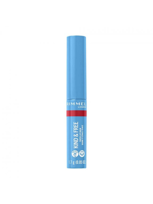 Бальзам Для Губ Kind & Free №005 Turbo Red RIMMEL модель 8000020399981 Фото