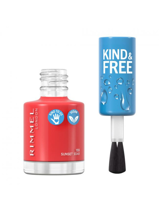Лак Для Ногтей Kind & Free №155 Sunset Soar RIMMEL модель 8000019959402 Фото