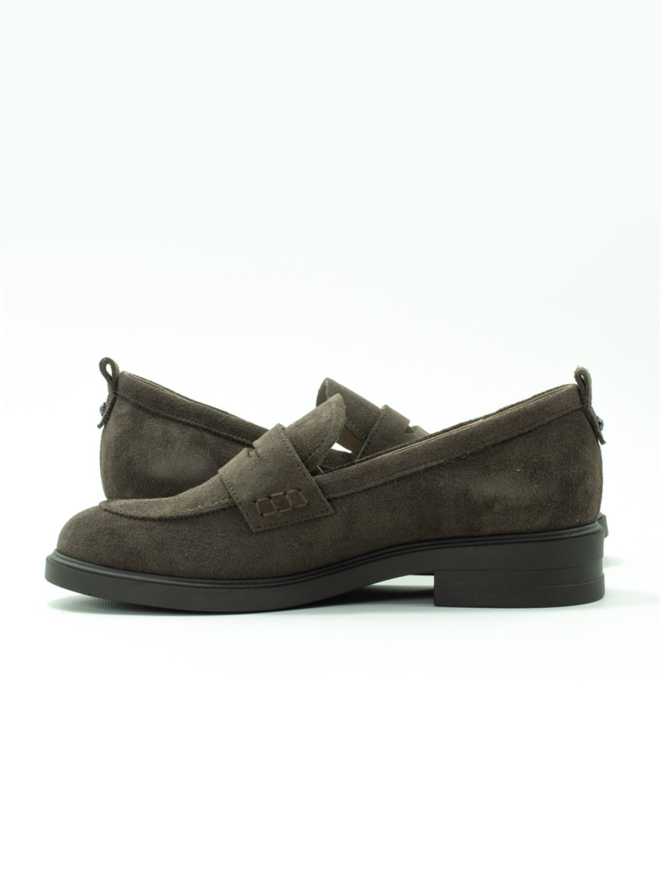 Туфлі та лофери VILANSI модель V8689 BROWN VELOUR Туфлі та лофери VILANSI модель V8689 BROWN VELOUR Фото
