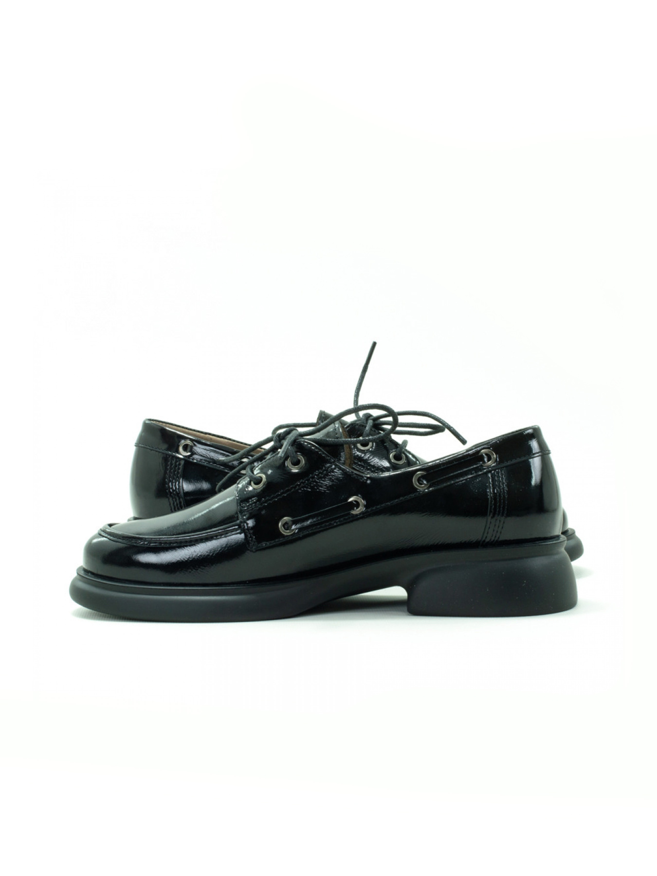 Туфлі та лофери VILANSI модель V8672 BLACK LACQUER Туфлі та лофери VILANSI модель V8672 BLACK LACQUER Фото